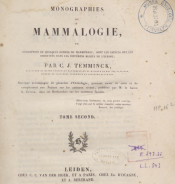 Monographies de mammalogie, ou Description de quelques genres de mammifères dont les espèces ont été observées dans les différens musées de l'Europe. Tome 2